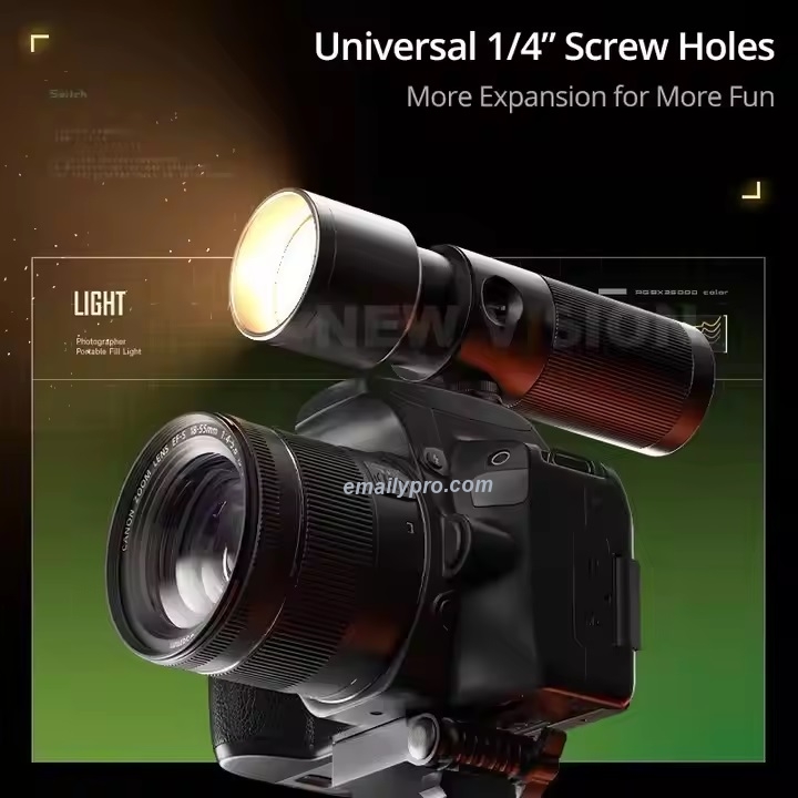 ĐÈN SIDANDE LED PIN CẦM TAY 10W-8400mAh