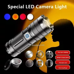 Đèn LED Pin cầm tay RGB -Gobo