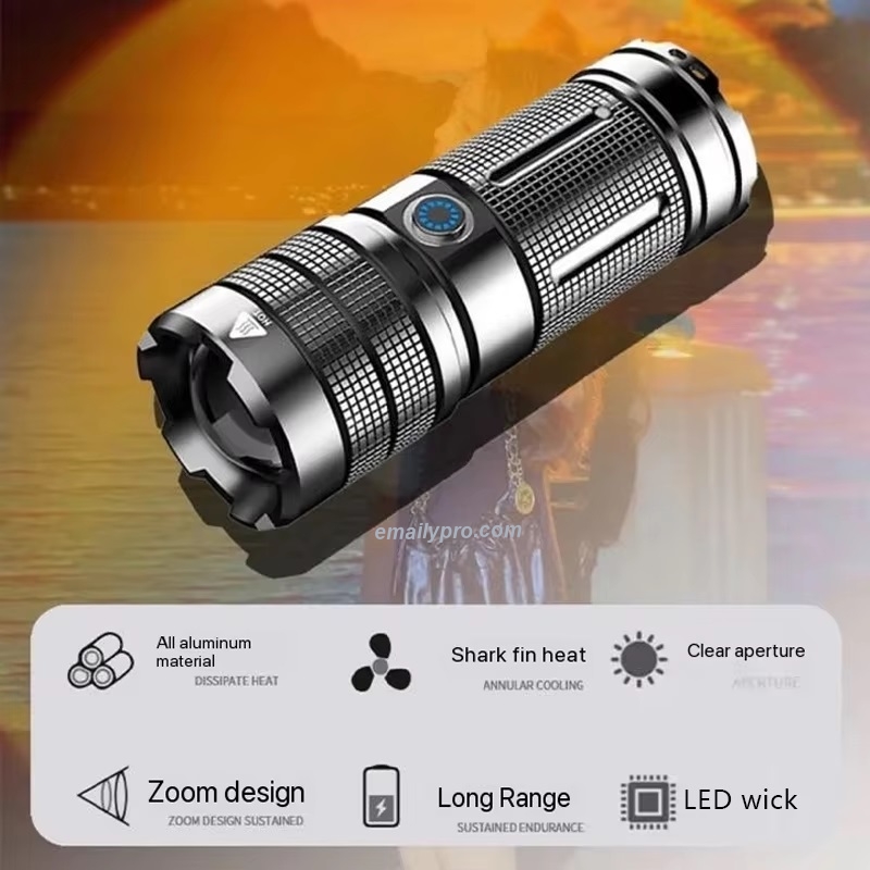 ĐÈN LED CẦM TAY 4 MÀU - GOBO