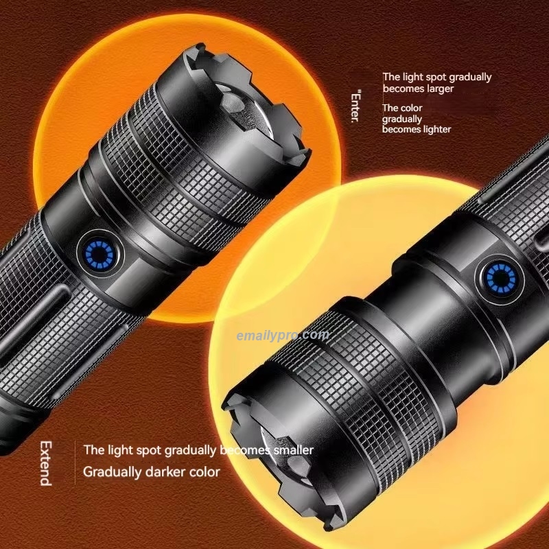 ĐÈN LED CẦM TAY 4 MÀU - GOBO