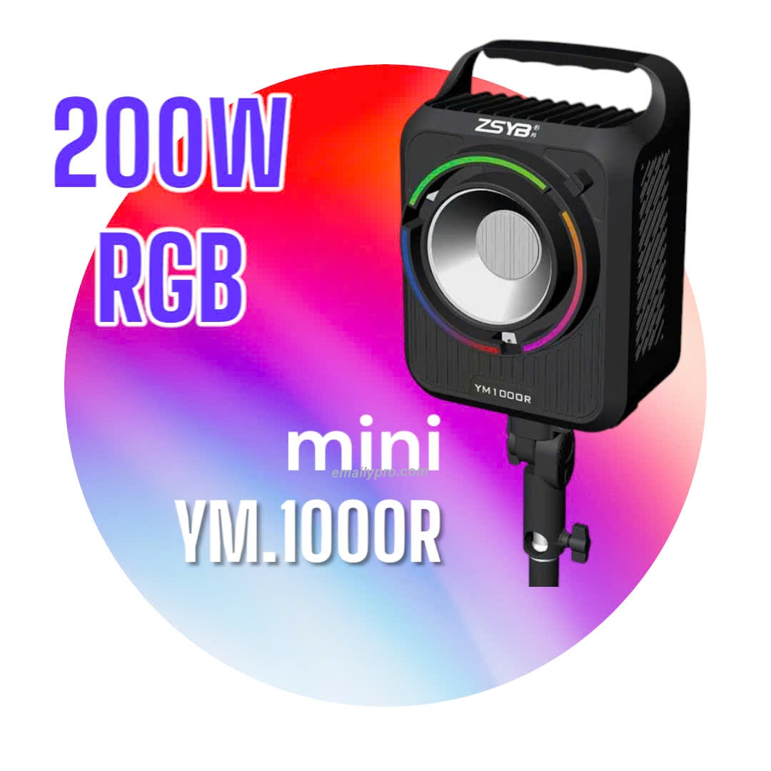 ZSYB Đèn LED MINI YM1000R - RGB 200W