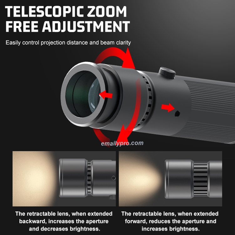 Đèn hiệu ứng cầm tay ZSYB DT-25W