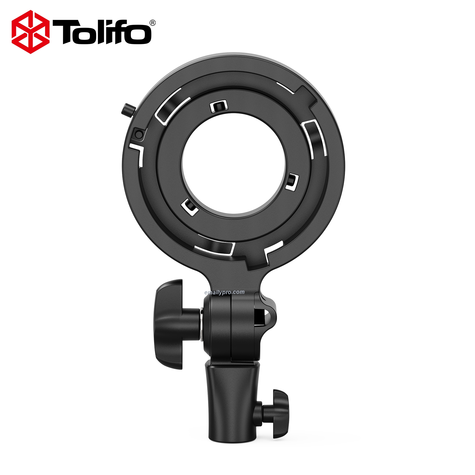 Bộ gá chuyển đổi phụ kiện TOLIFO Ngàm Mini S → Ngàm Bowens