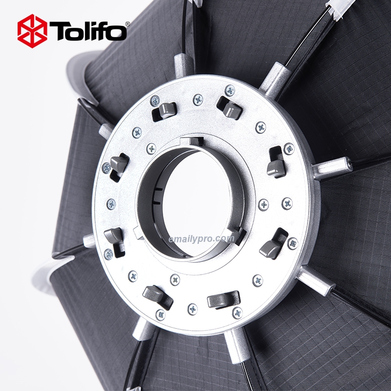 Softbox bát giác mini Bowens 60CM & 80CM TOLIFO