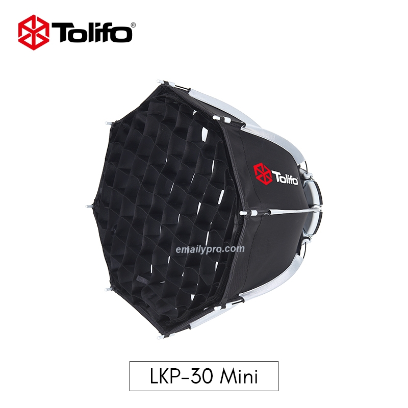 Softbox bát giác mini Bowens 30CM /60CM/80CM TOLIFO