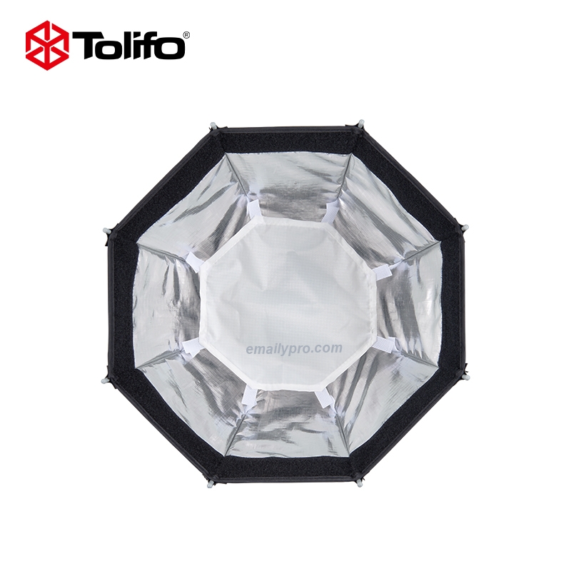 2 Softbox bát giác mini Bowens 30CM /60CM/80CM TOLIFO