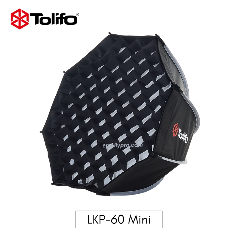 Softbox bát giác mini Bowens 30CM /60CM/80CM TOLIFO
