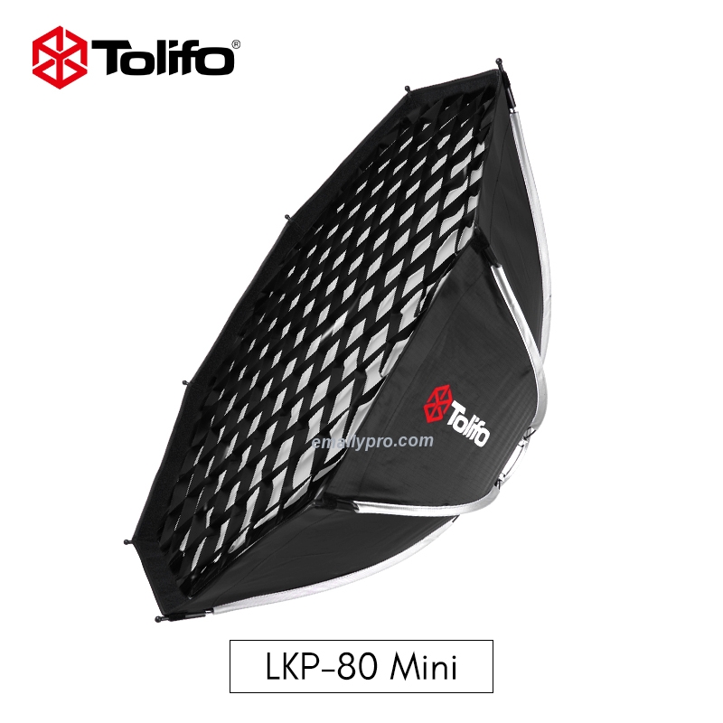 Softbox bát giác mini Bowens 60CM & 80CM TOLIFO