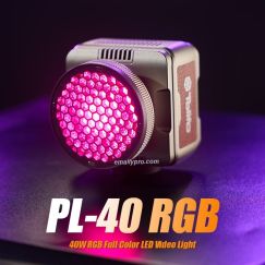 Đèn quay video LED COB RGB TOLIFO PL-40RGB