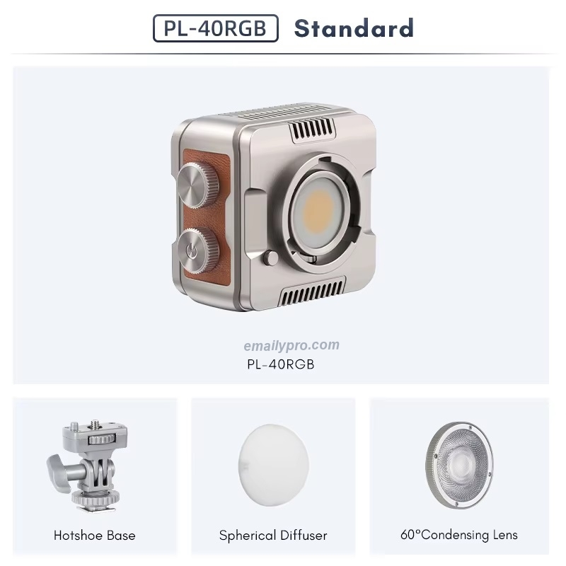 Đèn quay video LED COB RGB TOLIFO PL-40RGB