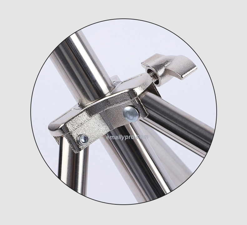 Chân đèn E.PRO E-200S Thép Không Gỉ - Chịu lực Cao