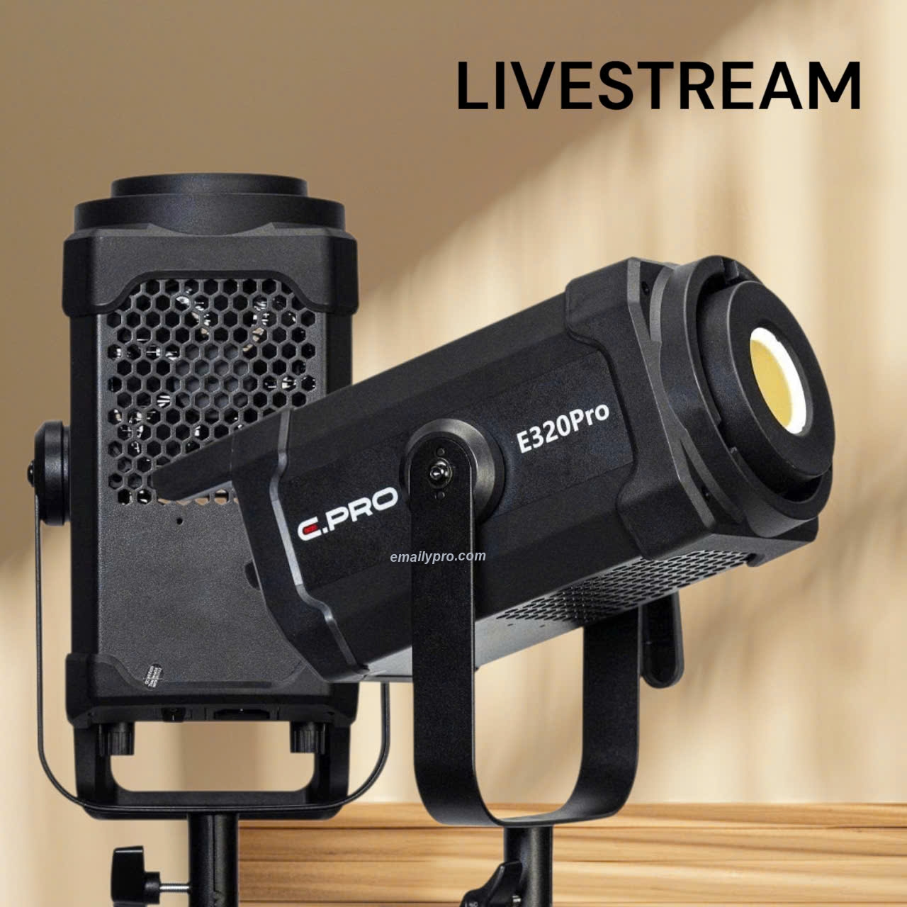 E.PRO E-320B – 320W | 2700K–6500K | Bảo hành 12 tháng