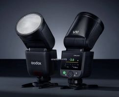 Đèn Flash Godox V1 MiD C/N/S/F/O – TTL đầu tròn, chính hãng
