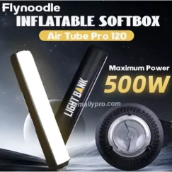 Softbox Air Tube Pro 120 với thấu kính Fresnel