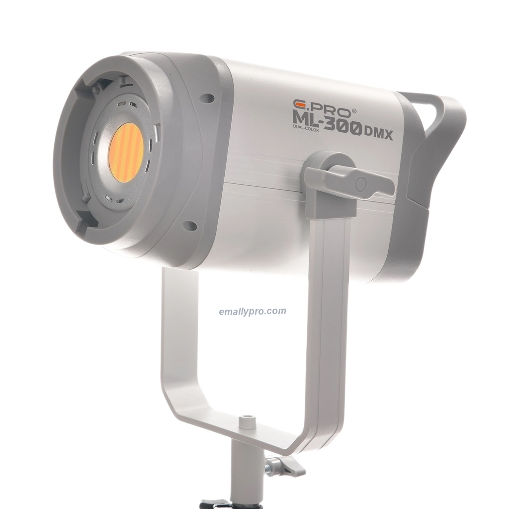 Đèn E.PRO ML-300DMX 300W Bi Color DMX cho livestream