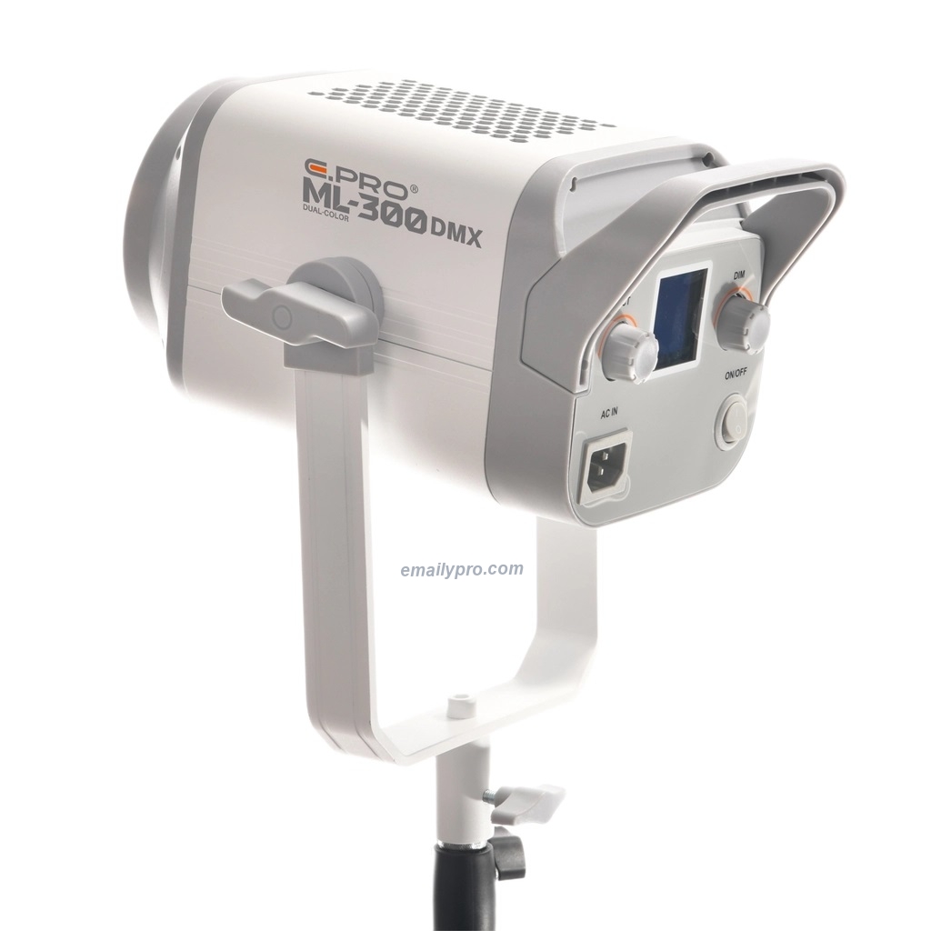 Đèn E.PRO ML-300DMX 300W Bi Color DMX cho livestream (4)