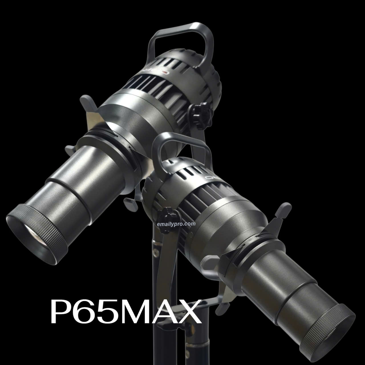 Combo Đèn LED E-PRO Projection Attachment P60 MAX 40W – Bộ Cắt Sáng Đa Giác & 20 Thẻ Hình