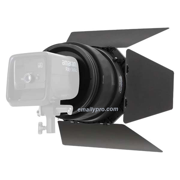 Bộ Thấu Kính Amaran Fresnel & Barn Doors Ngàm Bowens Chính Hãng (3)
