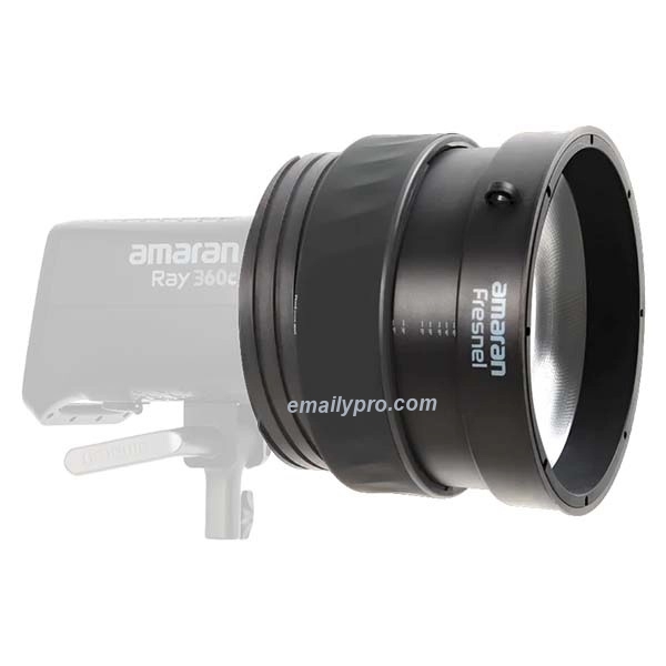 Bộ Thấu Kính Amaran Fresnel & Barn Doors Ngàm Bowens Chính Hãng (5)