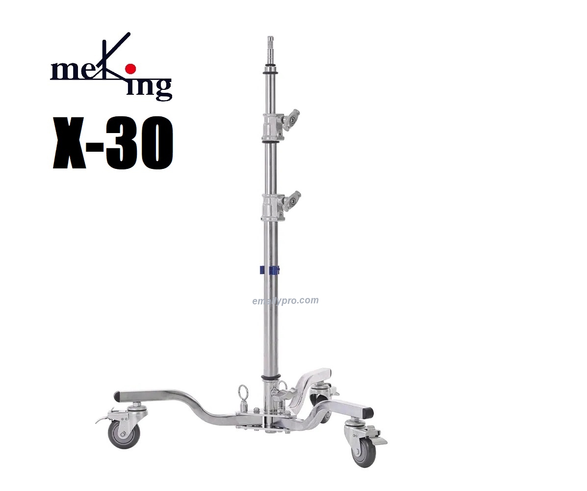 Chân Đèn C-Stand Meking X-30 – Chân Đèn Studio Chịu Tải 18kg, Cao 2.1m Chính Hãng