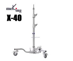 Chân Đèn C-Stand Meking X-40 Cao 2.7m, Chịu Tải 18kg – Chính Hãng