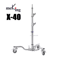 Chân Đèn C-Stand Meking X-40 Cao 2.7m, Chịu Tải 18kg – Chính Hãng