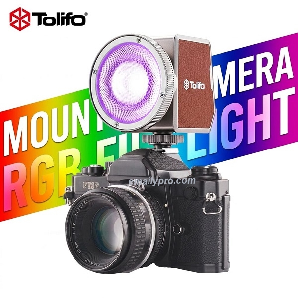 Đèn LED Studio Mini TOLIFO PL-15RGB 15W Điều Khuển Qua App
