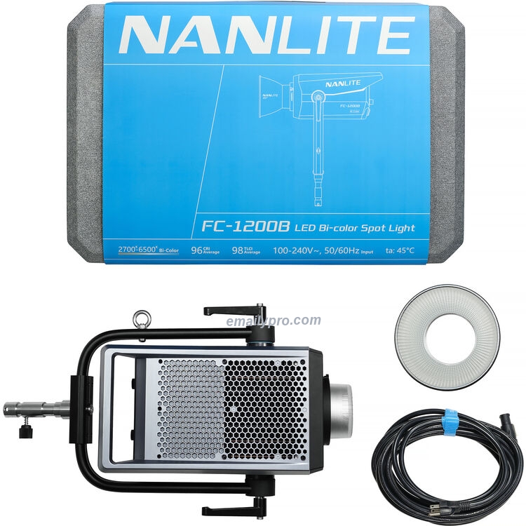 Nanlite FC1200B Bi-Color LED Spotlight – Đèn LED Công Suất Cao 1350W