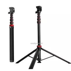 Chân Đứng Máy Ảnh QZSD ZP500B Thao Tác Nhanh Siêu Nhẹ Siêu Cao 207cm