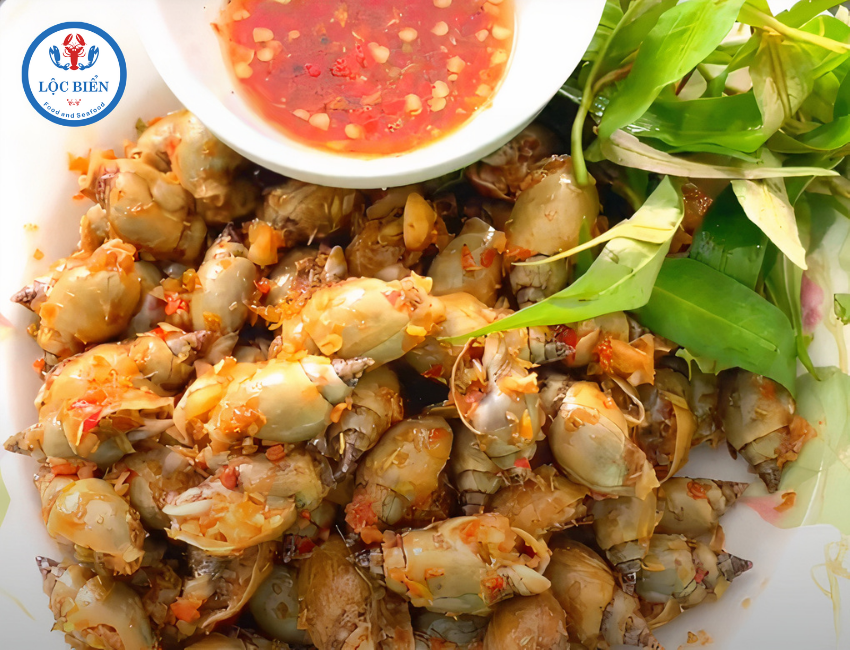 Ốc cà na rang muối hấp dẫn