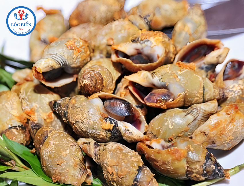 Ốc cà na rang muối tuyệt ngon