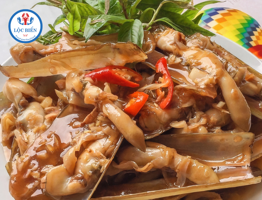 Ốc móng tay xào me chua ngọt hấp dẫn