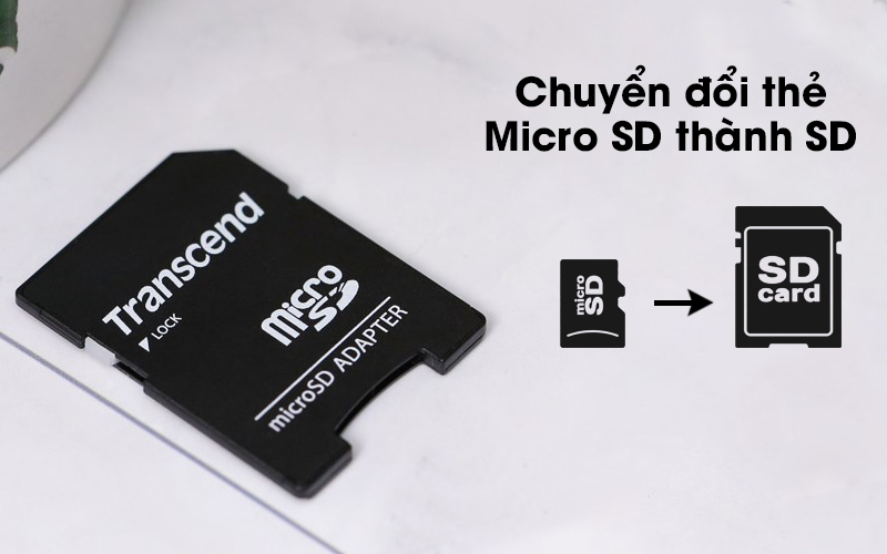 Adapter Thẻ Nhớ TF giúp chuyển đổi Micro SD thành SD