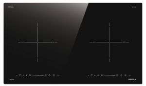 Bếp từ, 2 vùng nấu từ, điều khiển cảm ứng trượt riêng biệt, 73 cm