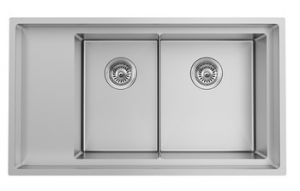 Chậu bếp, Inox, HS21-SSD2S90M, chậu đôi