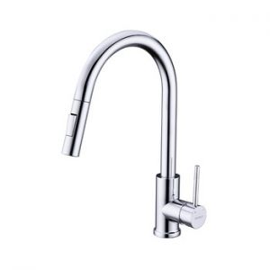 Vòi bếp, Tay gạt đơn, đầu vòi rửa có thể kéo dài hai chức năng
