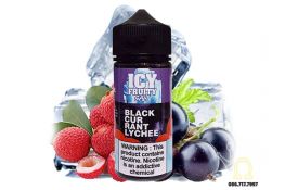 Tinh Dầu ICY FRUITY Nho đen Vải Lạnh 100ml 3mg Chính Hãng - Tinh Dầu Freebase