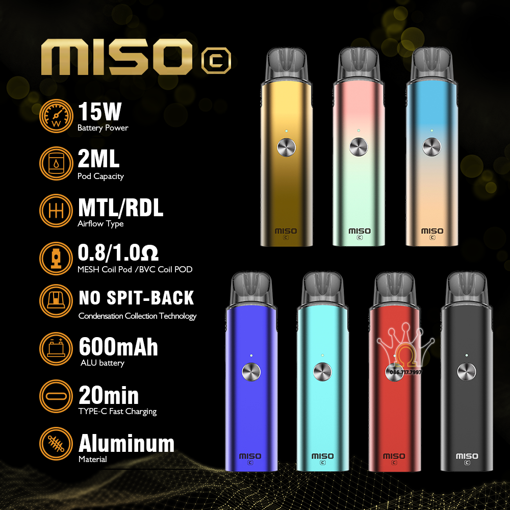 Miso c Pod Kit -Univapo