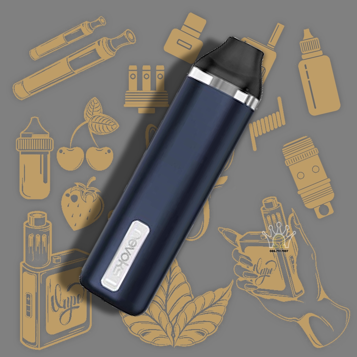 Nevoks-Feelin-Mini-18w-Pod-System-xanh-navy