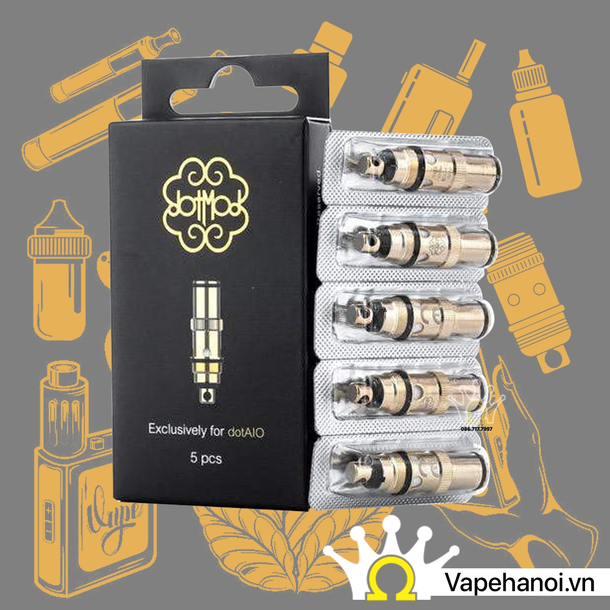 Lõi đốt Occ dotAIO Mesh Coil 0.3 ohm chính hãng DOTMOD