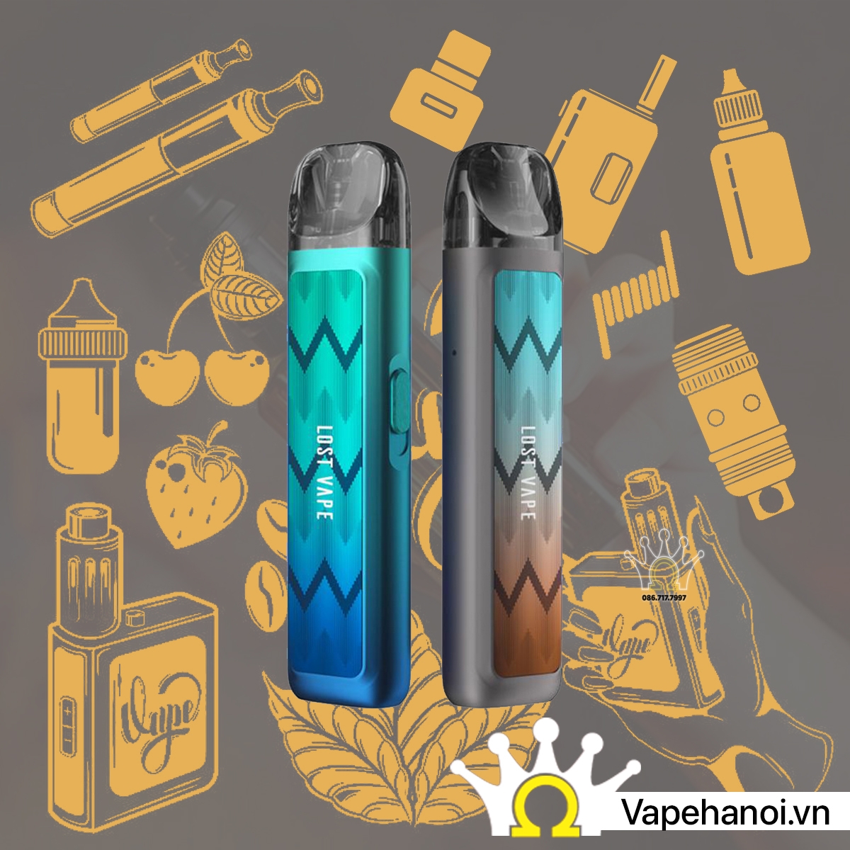 URSA Nano 18W 800mAh Pod System Chính hãng LostVape