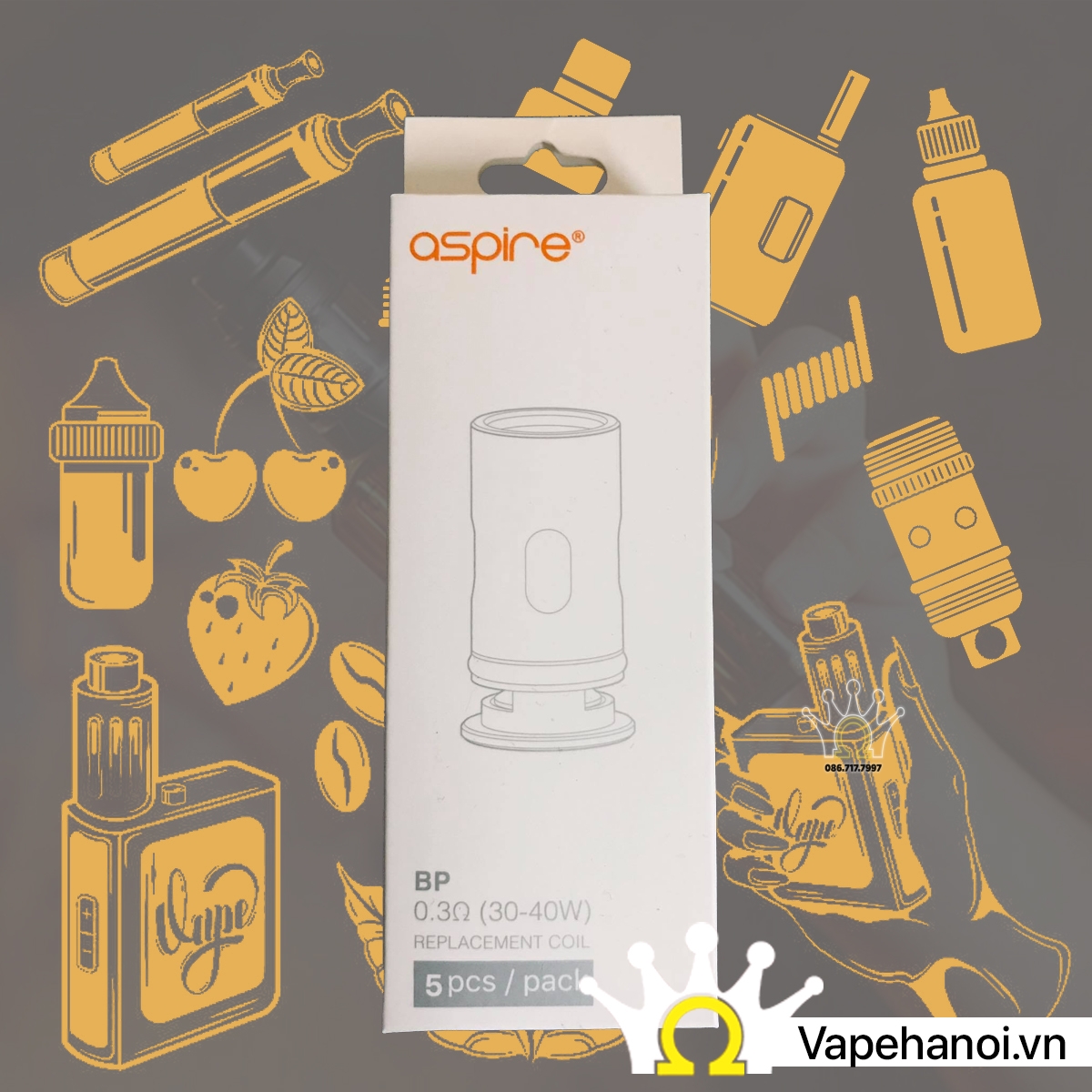 Lõi đốt Occ Nautilus Prime X Chính Hãng Aspire