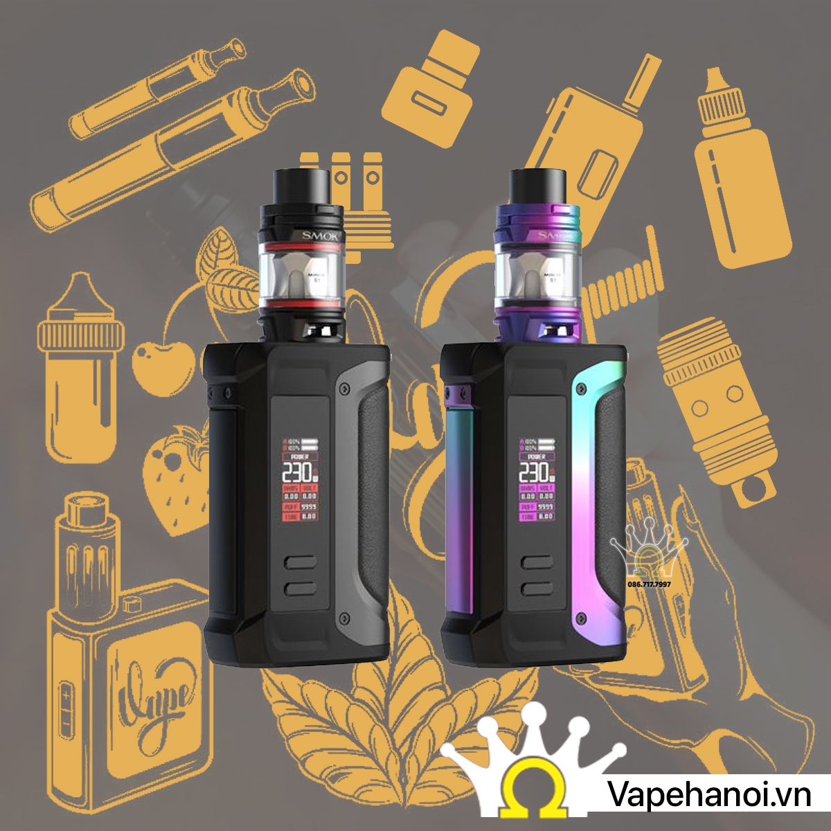 SMOK ARCFOX Pro Vape Kit Chính Hãng Smok