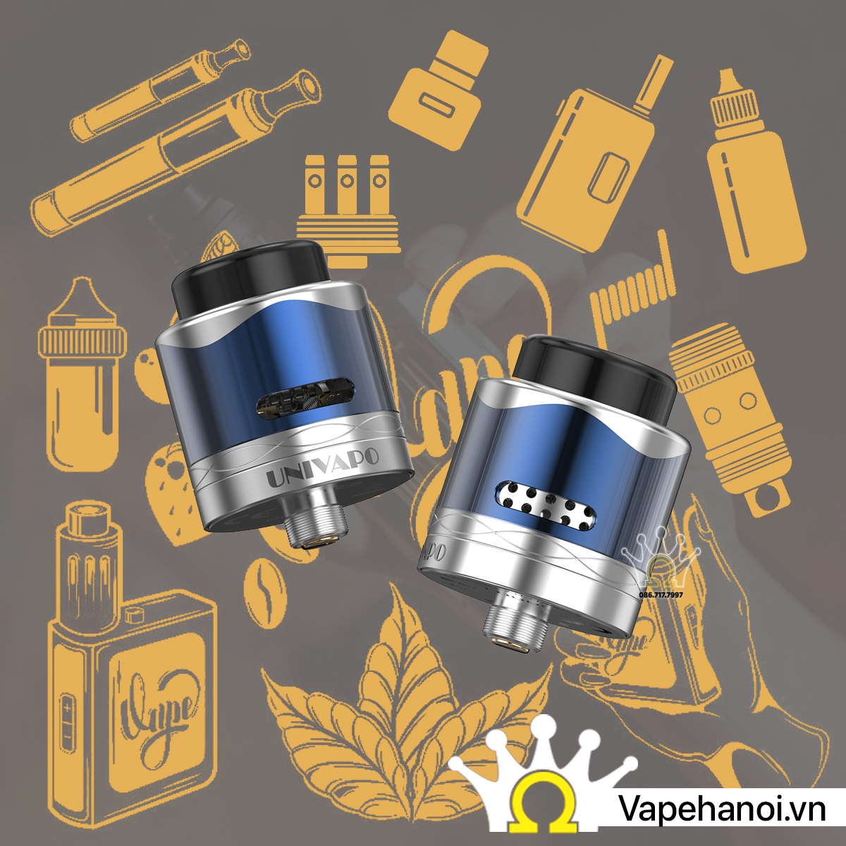 Đầu Đốt RDA Symba Chính Hãng Univapo