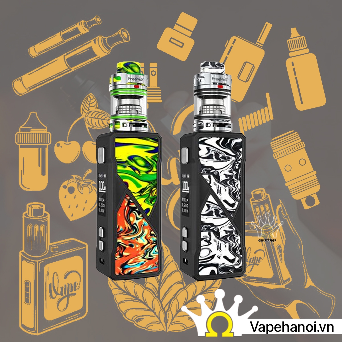 Maxus Max 100W Vape Kit Chính Hãng Freemax