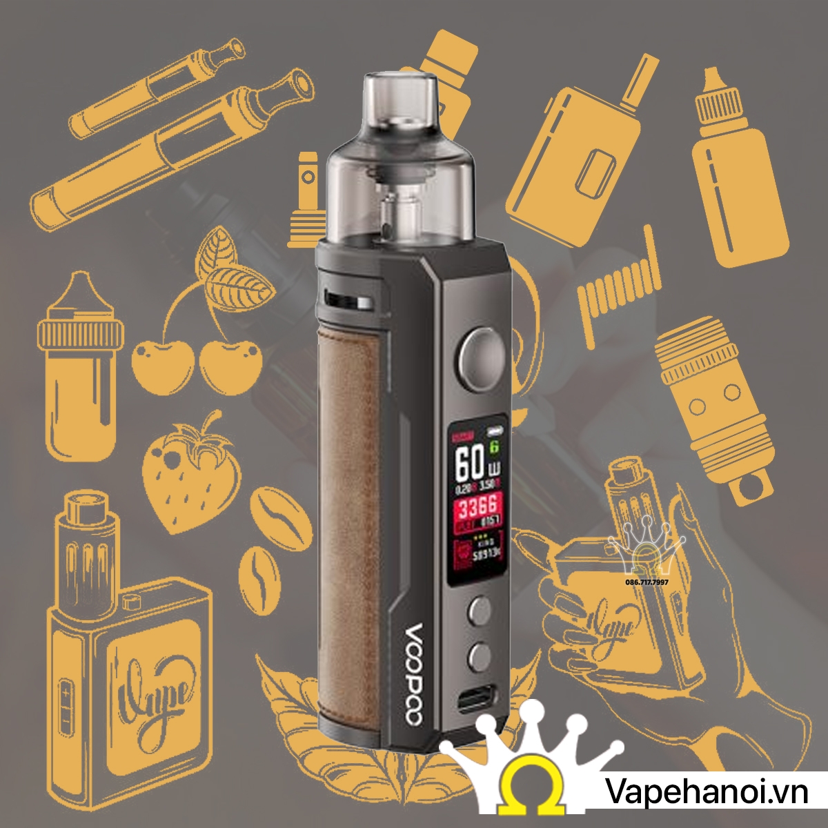 Voopoo Drag S Pod Kit 60w Chính Hãng Voopoo