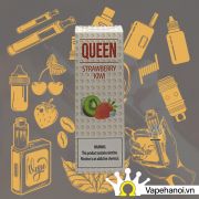 Tinh Dầu SaltNic Queen Dâu Kiwi Lạnh 30ml-35mg Chính Hãng