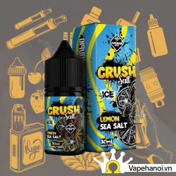 Tinh Dầu SaltNic Crush Lemon Sea 30ml (35-50mg) Chính Hãng