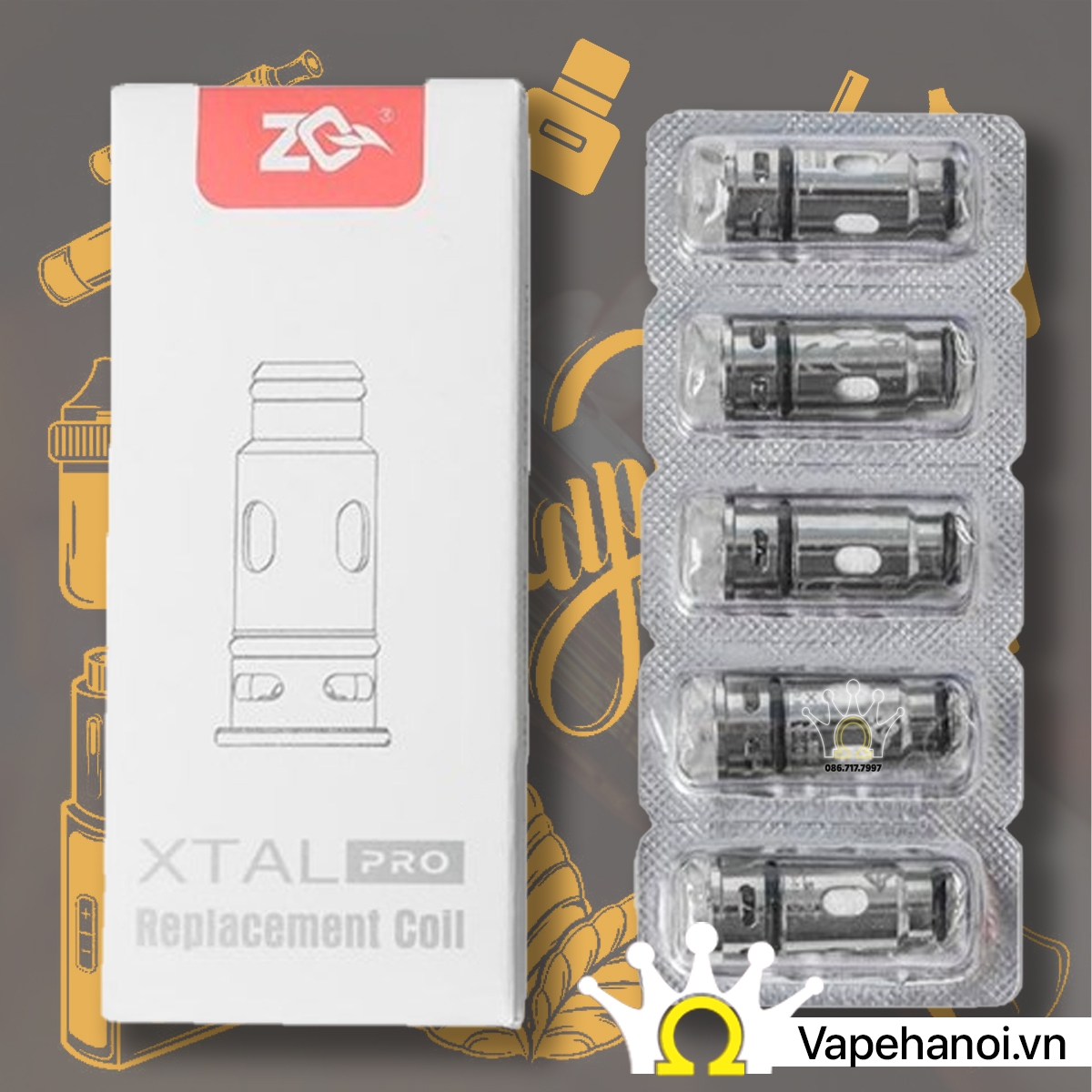 Lõi đốt Occ Xtal Pro 0.6 Ohm Chính hãng ZQ