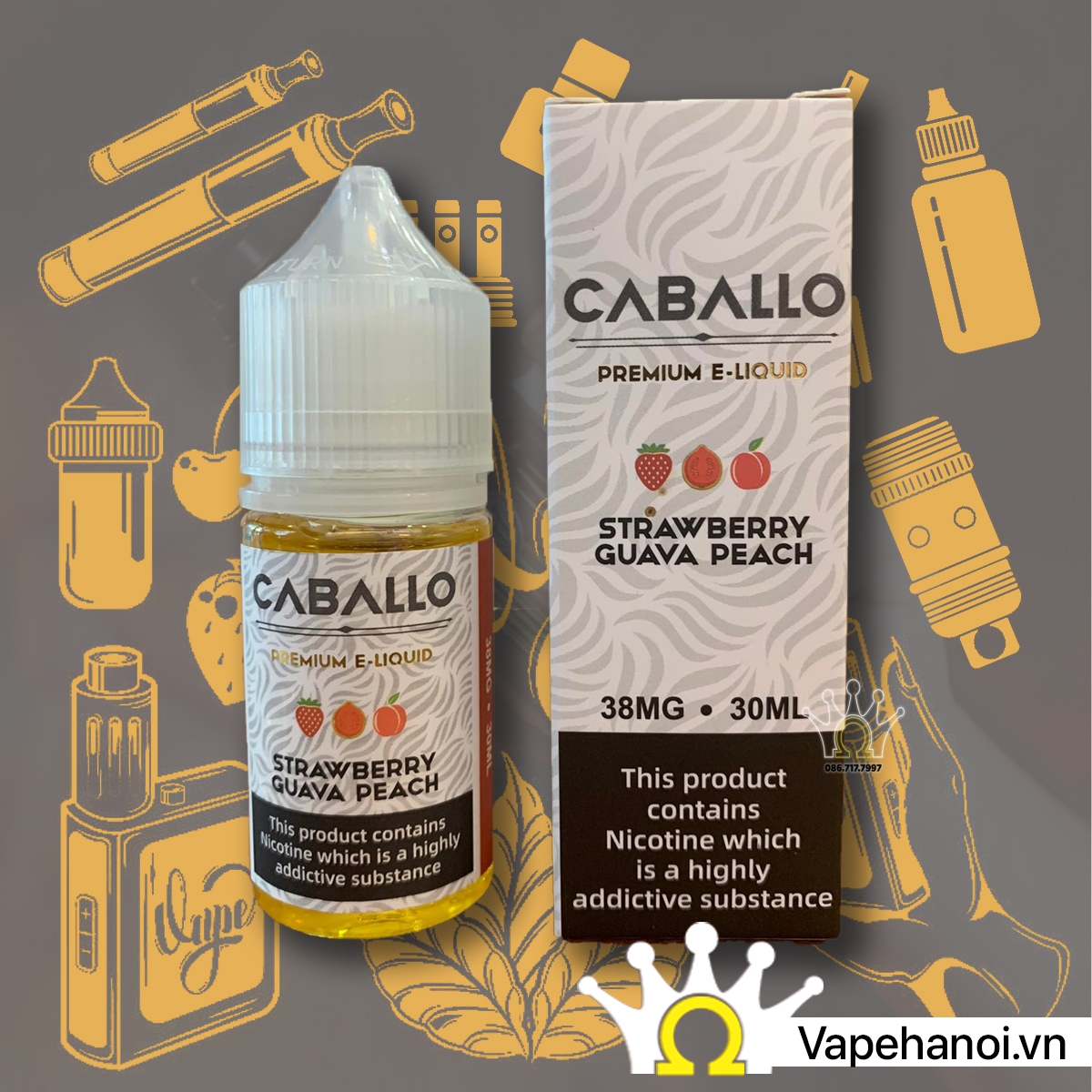 caballo strawberry guava peach